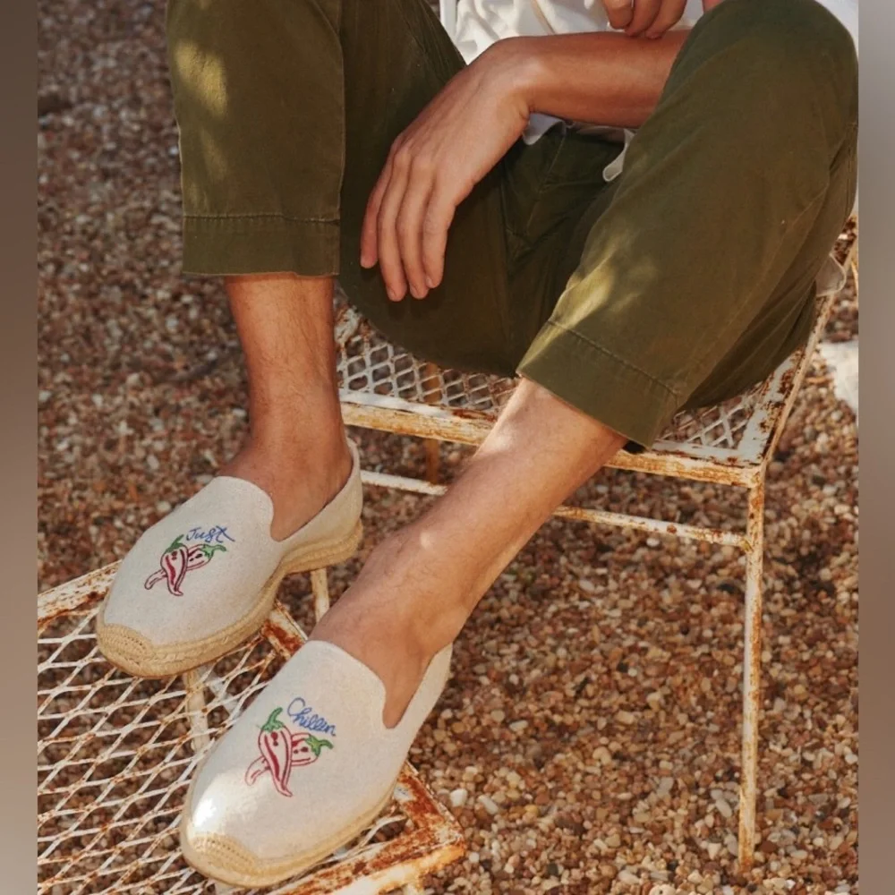 Soludos Rainbow Men’s Smoking Espadrilles